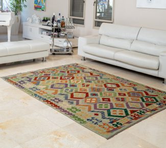 שטיח קילים צבעוני בעבודת יד (108)