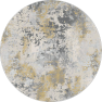 שטיח פלורנס עגול- 6023A זהב