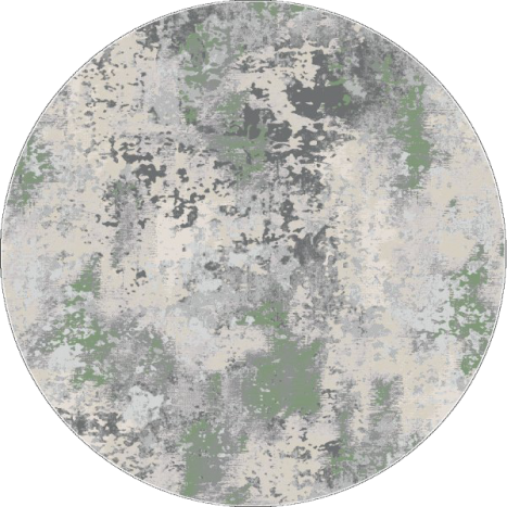 שטיח פלורנס עגול- 6023A ירוק