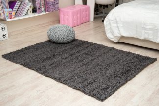 שטיח שאגי קוויבק אפור כהה