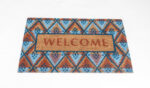 שטיח סף לכניסה פנטזיה - Welcome זיגזג