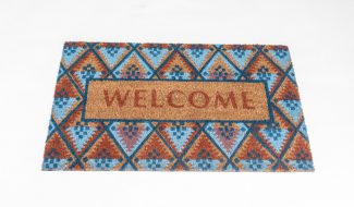 שטיח סף לכניסה פנטזיה - Welcome זיגזג