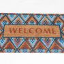 שטיח סף לכניסה פנטזיה - Welcome זיגזג