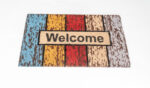 שטיח סף לכניסה פנטזיה - Welcome צבעוני