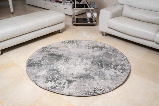 שטיח פלורנס עגול- 6023A ירוק