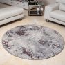 שטיח פלורנס עגול- 6023A סגול