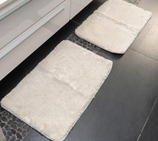 שטיח סקוט לאמבטיה לבן