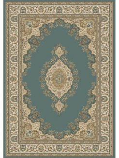 שטיח קירמן מדליון כחול 55002/032