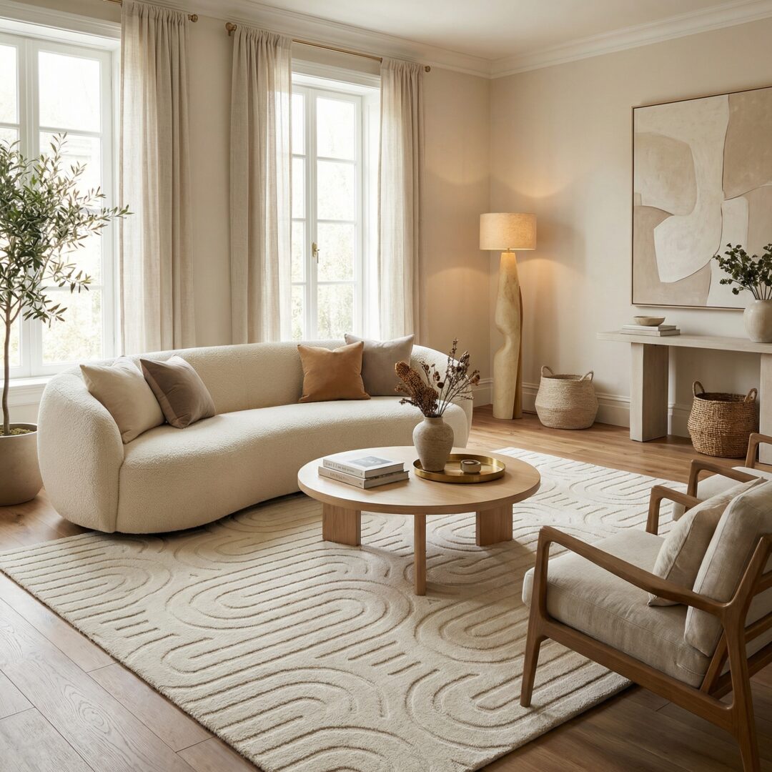 שטיח קוקון 59659-066 קרם