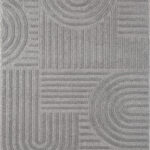 שטיח פיזה 6583 אפור בהיר - 80/150 ס"מ - XS