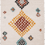 שטיח גיפסי 51312-060 - מעויינים צבעוני - 200/290 ס"מ - XL