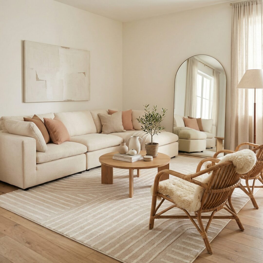 שטיח לונה 38308-651 בז