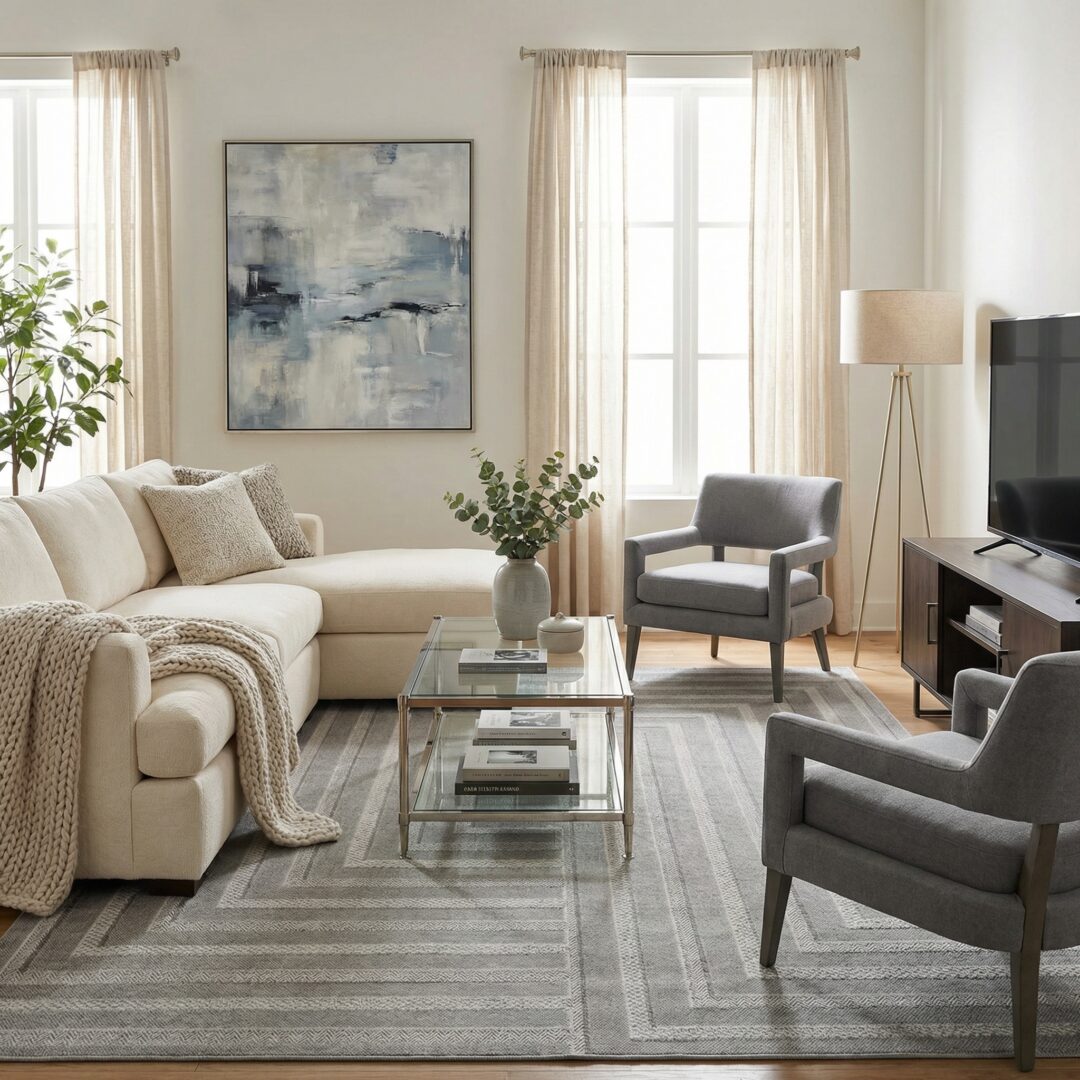 שטיח דוחא 106G - אפור