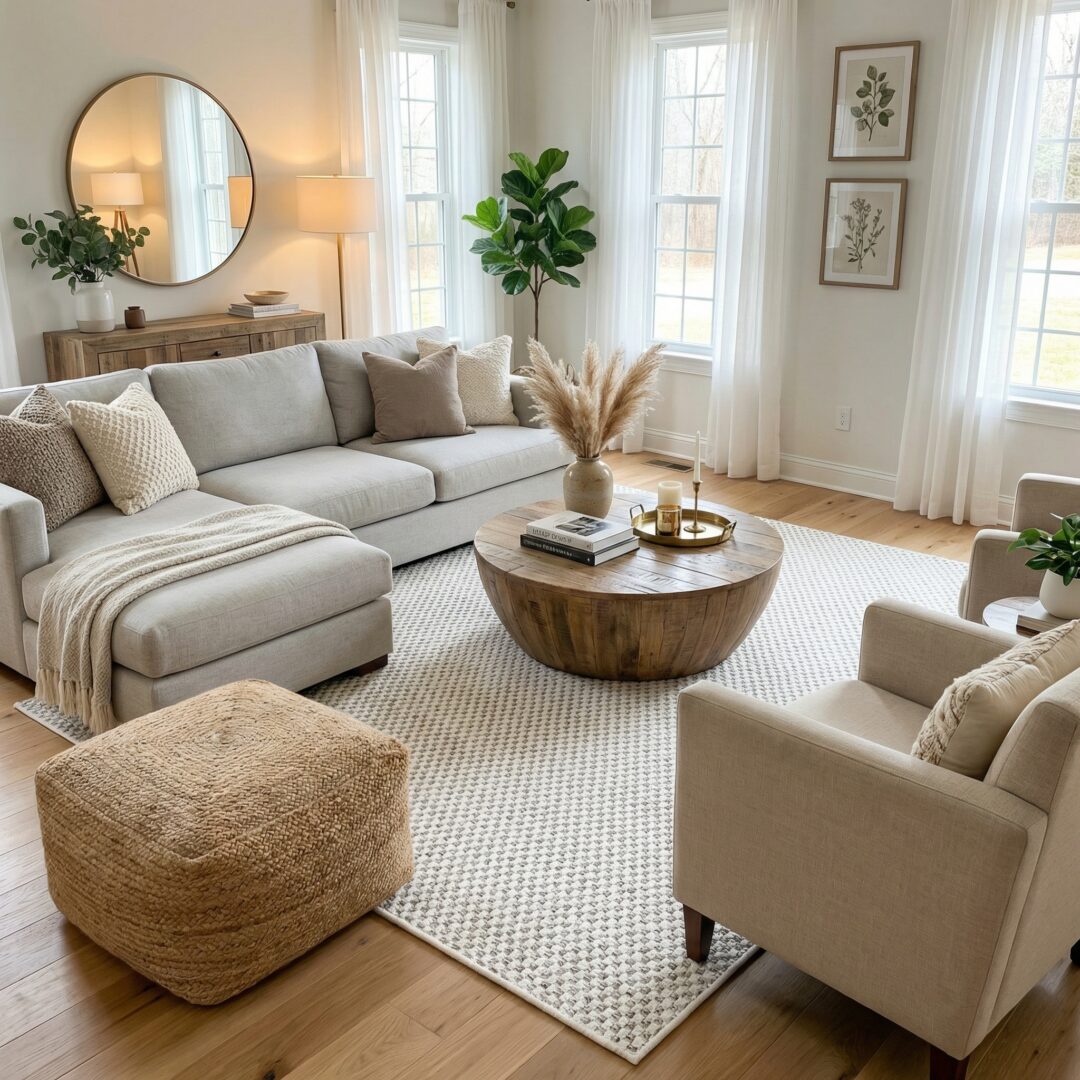 שטיח ניוטון E795A קרם/בז כהה