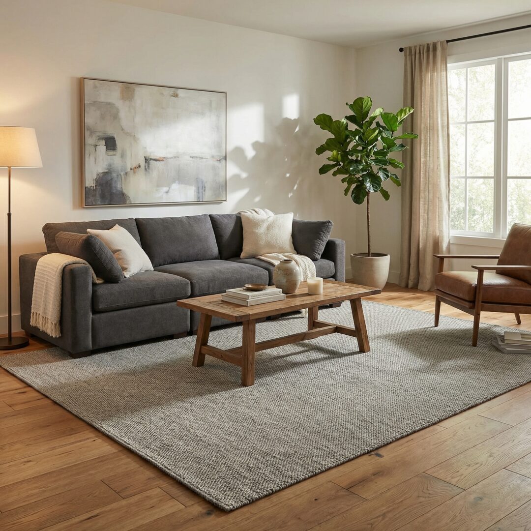 שטיח לולאות לום - חום