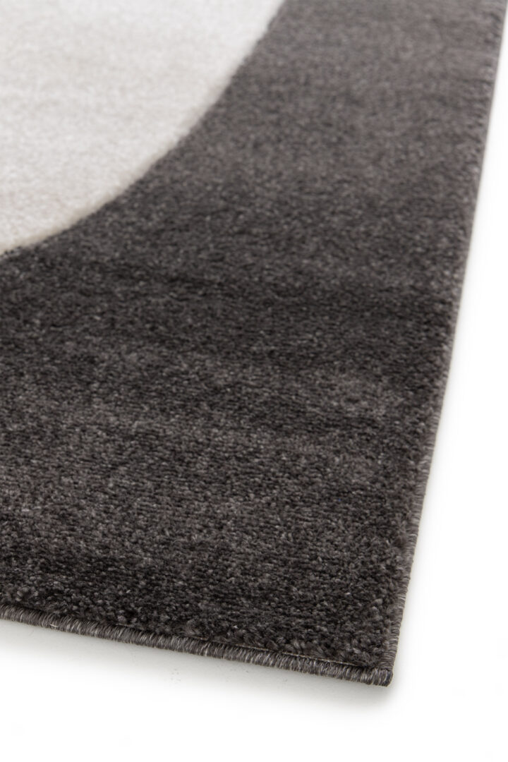 שטיח לונה 38338-631 שחור/לבן