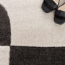 שטיח לונה 38338-631 שחור/לבן