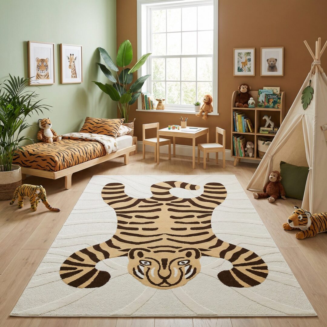 שטיח קופידו 25453-862 נמר