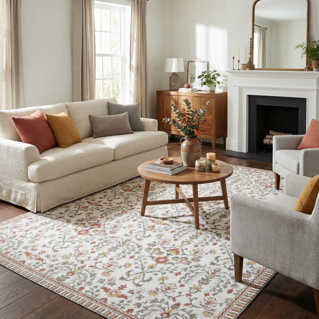 שטיח קלואי C3109-680 כתום