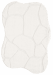 שטיח אלבה שייפ 02927A קרם