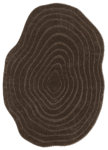 שטיח אלבה שייפ 08070A חום